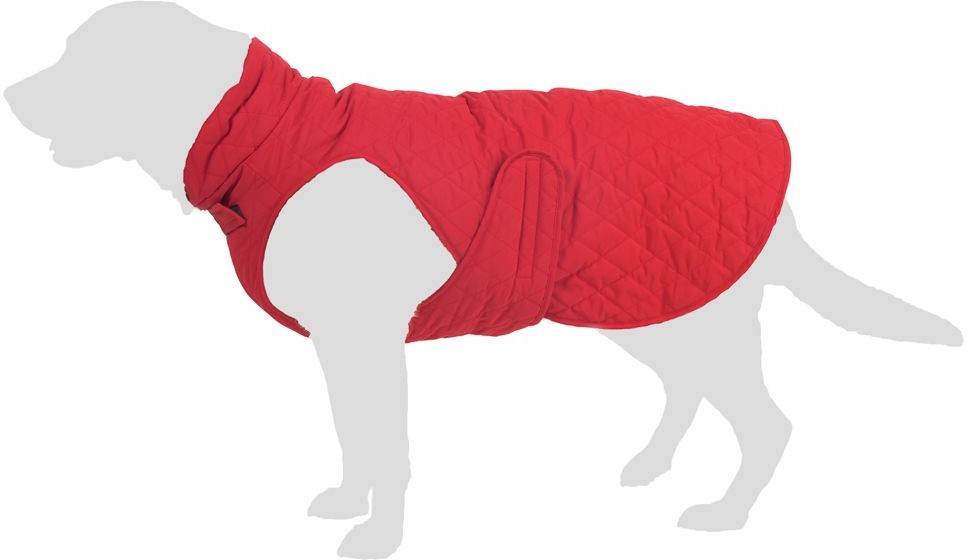 Zooplus Exclusive Pikowany płaszczyk dla psa Dł grzbietu ok 60 cm |