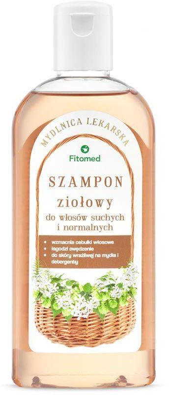 Fitomed Tradycyjny szampon ziołowy do włosów suchych i normalnych Mydlnica Lekarska 250g 101017-uniw