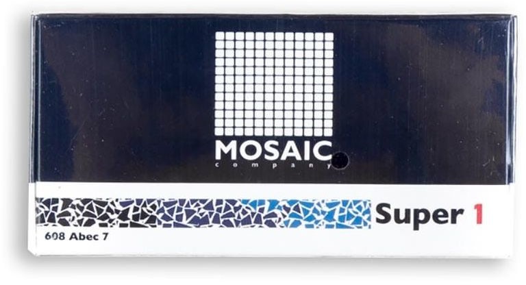 MOSAIC łożyska MOSAIC SUPER 1 BEARINGS ABEC7 Black