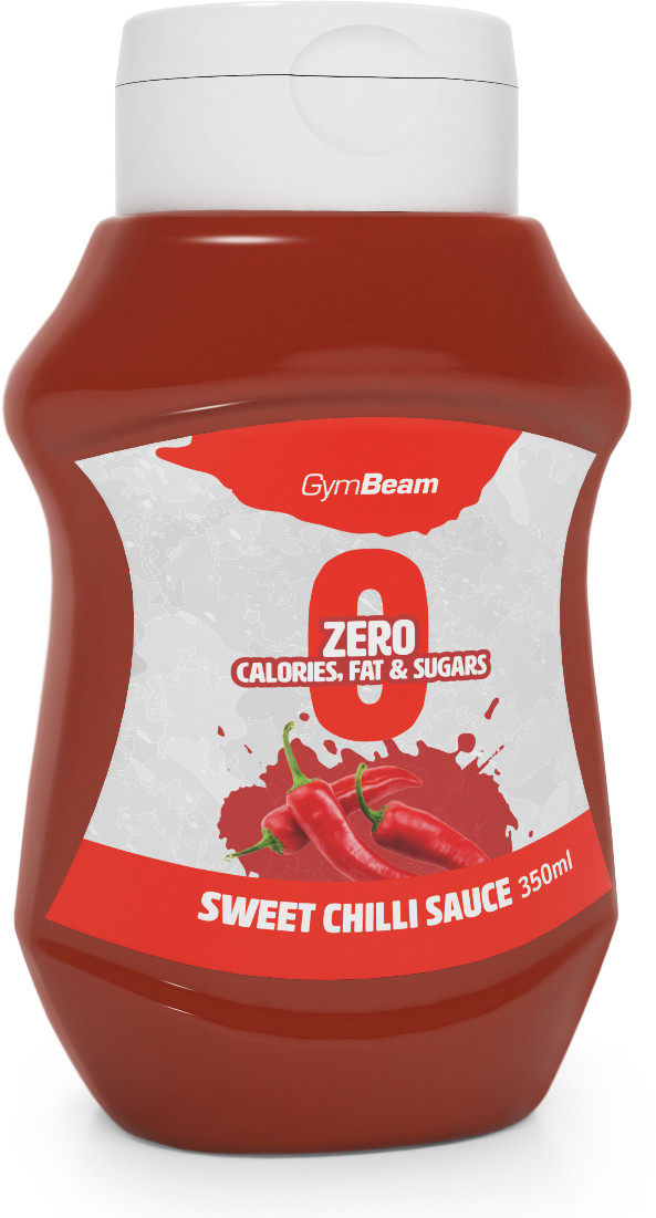 GymBeam Sos bez kalorii Sweet chilli 350 ml