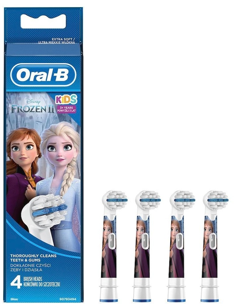 Oral-B Produkty do higieny jamy ustnej Końcówki do szczoteczek elektrycznych 4 sztuki