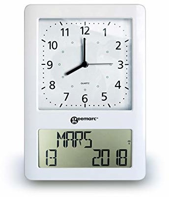 Geemarc Telecom S.A. Geemarc 266S.A. VISO50 biały zegarek radiowy, tworzywo sztuczne, One Size,