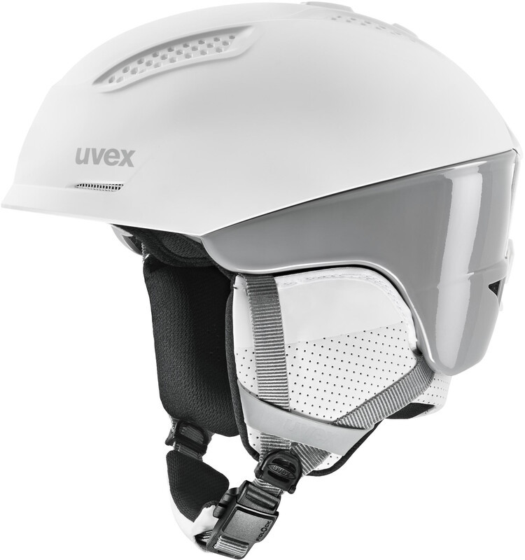 Uvex Ultra Pro Kask, white/grey mat 51-55cm 2020 Kaski narciarskie S5662491003