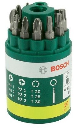 Bosch Zestaw do wkręcania 10 sztuk)