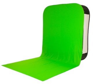 Lastolite Tło naciągiem z dnem strumieniu nadążającym Chroma.Zielony 180 X 215 °C LL LB8881