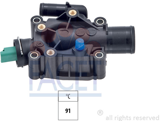 FACET Termostat, środek chłodzący 7.8671 7.8671