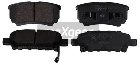 MaxGear Zestaw klocków hamulcowych, hamulce tarczowe 19-2109