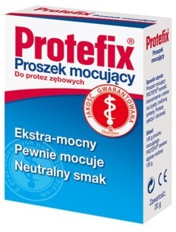 Queisser Pharma GMBH & CO Protefix proszek mocujący do protez zębowych 20 g 7003986
