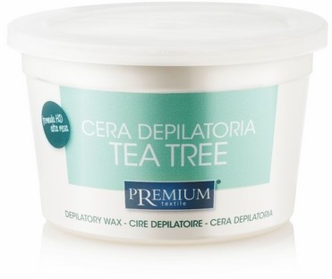 PREMIUM textile Wosk Do Depilacji Premium Tea Tree 350ml