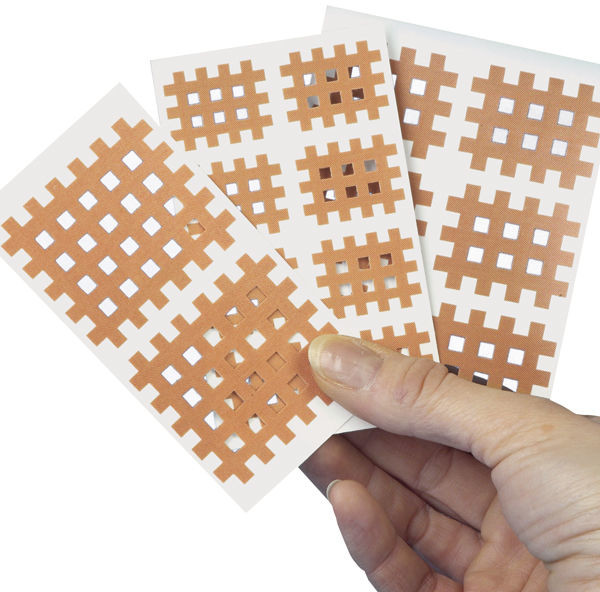 Nasara ZESTAW Cross Tape - plastry krzyżowe (Cure Cross) 4260394880411