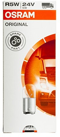 Osram oryginalne oświetlenie tablicy rejestracyjnej r5 W, 5626, 24 V, 1er składane pudełko 5626