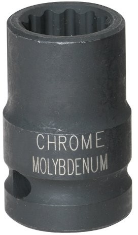 KS Tools 515.0924 1/2 cala 12 Kraftkant siły klucz nasadowy, krótkie, 24 MM