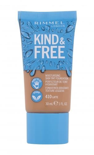 Rimmel London London Kind & Free Moisturising Skin Tint Foundation podkład 30 ml 410 Latte