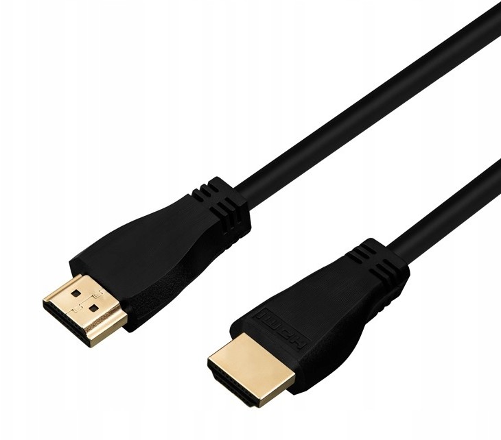 Kabel Hdmi 2.1 8K 4k 3D Uhd Miedź Premium Hdr 2m