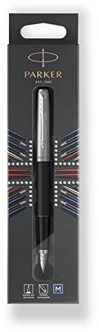 Parker wieczne pióro Jotter Stal nierdzewna C.C, Bond Street Black