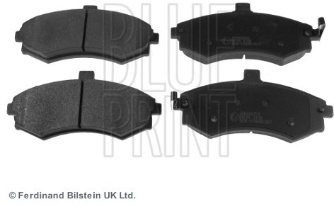 BLUE PRINT Zestaw klocków hamulcowych, hamulce tarczowe ADG04252