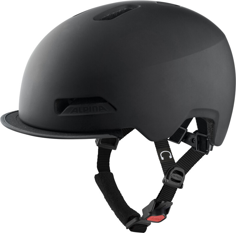 Alpina Brooklyn Helmet, black matt 57-61cm 2021 Kaski rowerowe 9758330