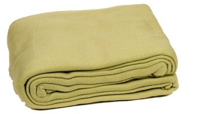 Comptoir du Linge comptoir du Linge pol26ver koc z flauszu, 240 x 260 cm, Migdał Zielony POL26VER