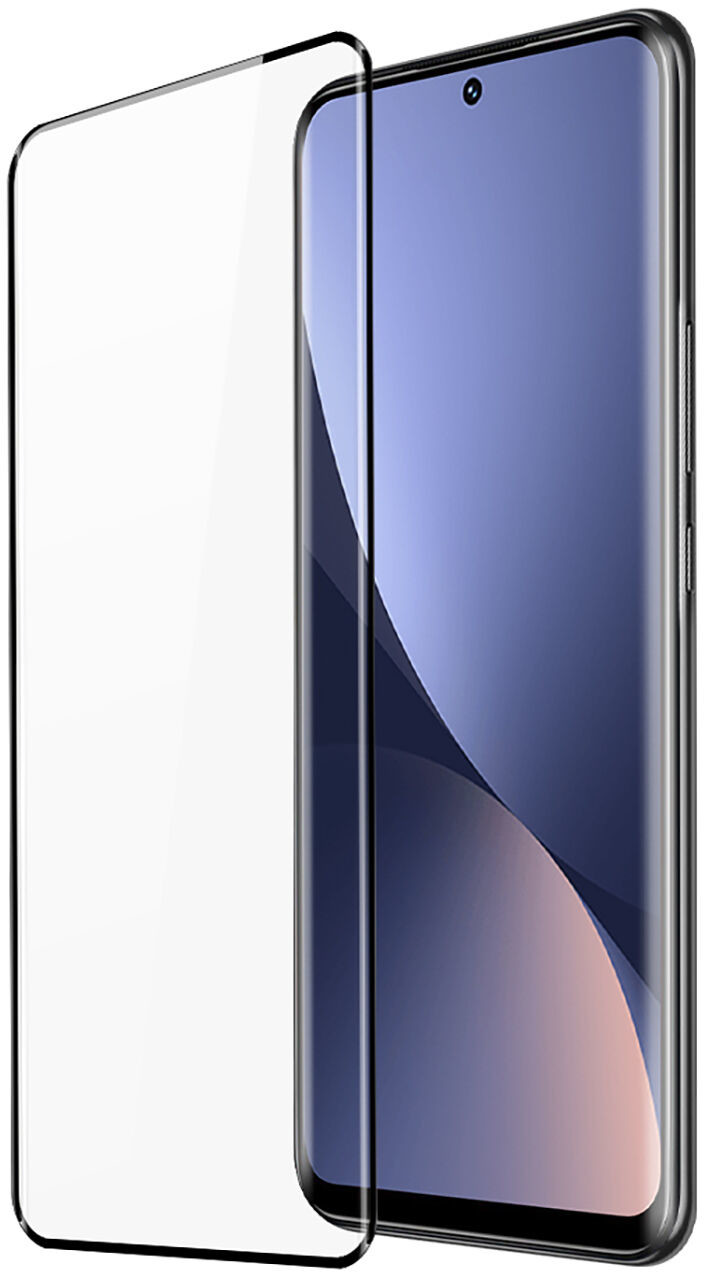 TEMPERED Dux Ducis Dux Ducis 10D Glass wytrzymałe szkło hartowane 9H na cały ekran z ramką Xiaomi 12 Pro czarny (case friendly)
