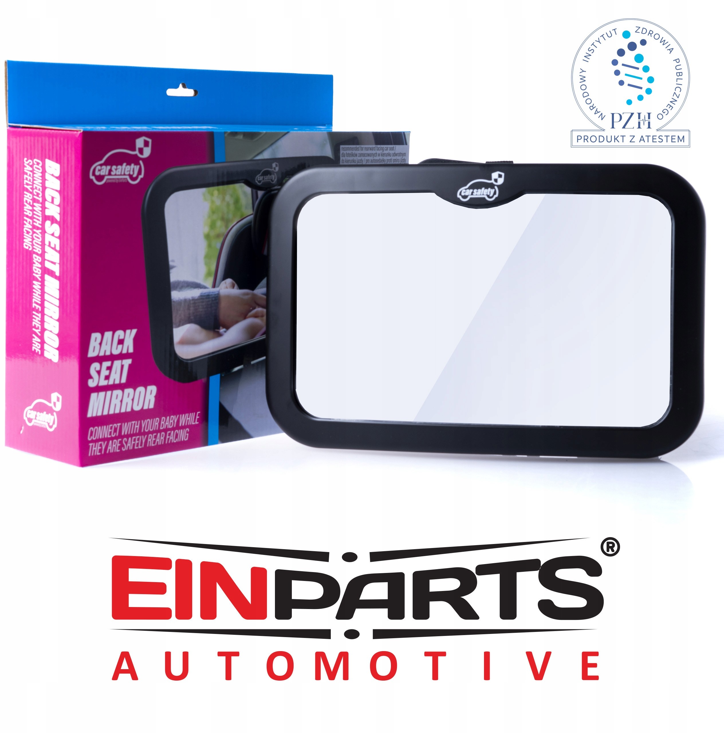 Lusterko do dziecka Car Safety Atest Pzh