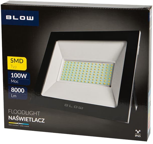 Lampa halogen LED SMD 100W św.bia.neut 71-553#