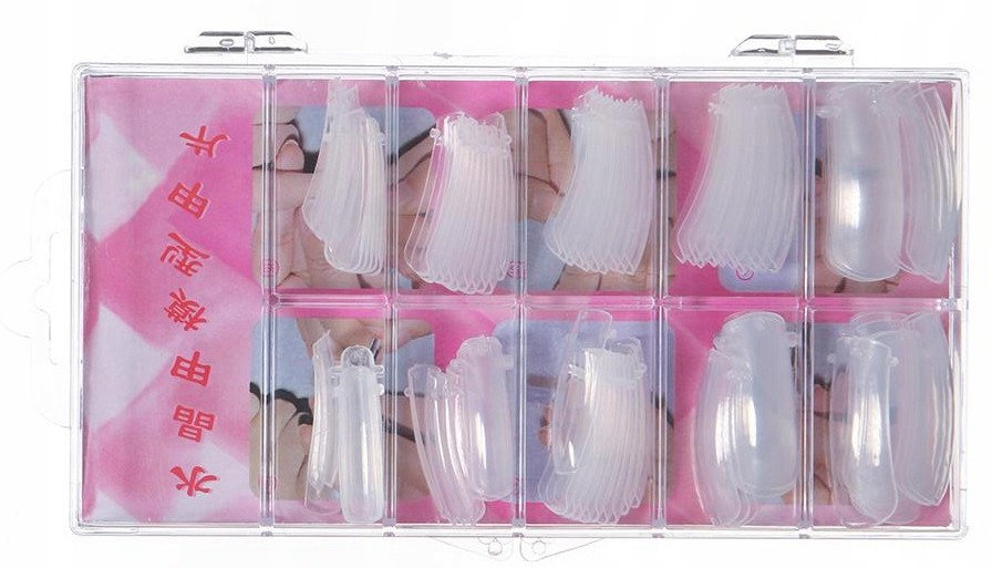 Formy tipsy do Flexy Gel akrylożelu 120szt