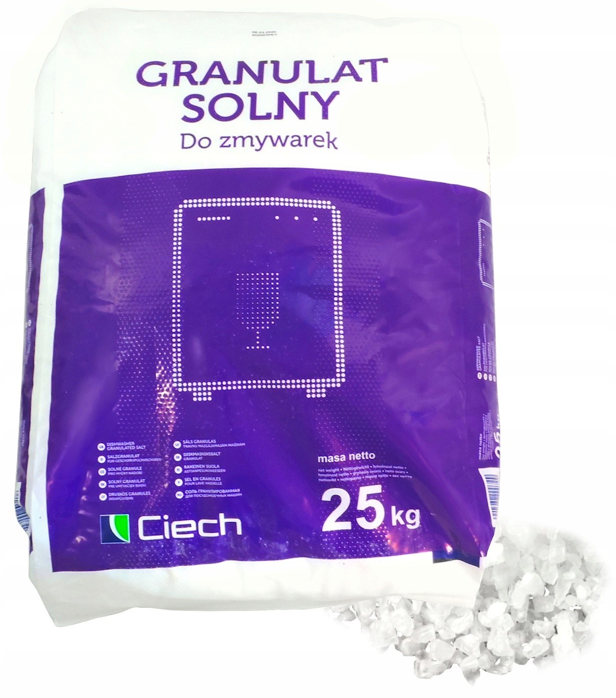 Sól Do Zmywarek 25 Kg Worek Ciech Granulat