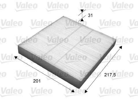 VALEO Filtr, przewietrzanie przestrzeni pasażerskiej 715631