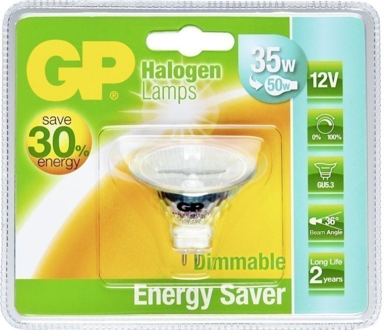 GP Battery Żarówka halogenowa GU5.3 40W 50W 530 lm 12V 054498-HLME1