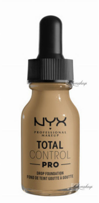 NYX Professional Makeup - TOTAL CONTROL PRO - DROP FOUNDATION - Podkład do twarzy w kropelkach - 13 ml - 11 - BEIGE