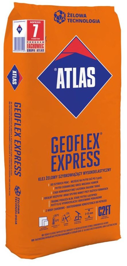 Atlas Elastyczna zaprawa klejowa GEOFLEX 22.5 KG