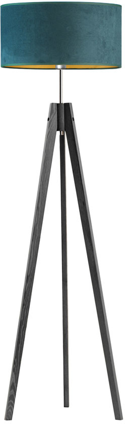 Lysne Designerska lampa stojąca HAITI VELVET 15607V/3