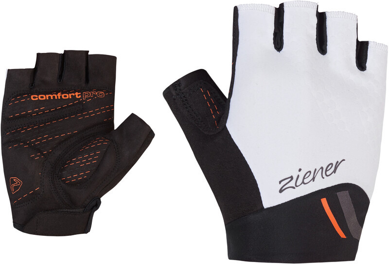 Ziener Caitilin Bike Gloves Women, biały/czarny 6 2022 Rękawiczki szosowe 988112-1418-6