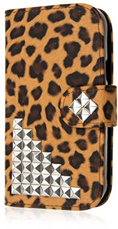 EMPIRE Mpero Flex Flip Studded Leopard Portfel Etui do ZTE Grand S Pro FF-ZGSPR-LE