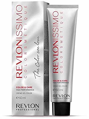 REVLON PROFESSIONAL Revlon Professional Revlonissimo Colorsmetique Color&Care permanent Hair Color 8.04, jasny blond lekko miedź, 1 opakowanie (1 x 60 mililitrów)