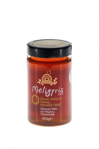 Meligyris Miód z kwiatów pomarańczy 450g 1218