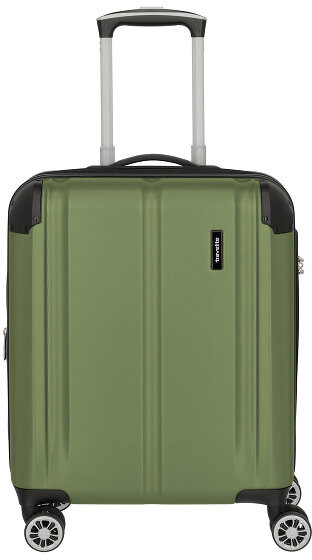 Travelite City Walizka kabinowa na 4 kółkach 55 cm grün 073044-80