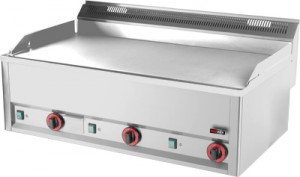RedFox Płyta grillowa chromowana elektryczna trójfazowa GDHL - C - 99 ET 0000998