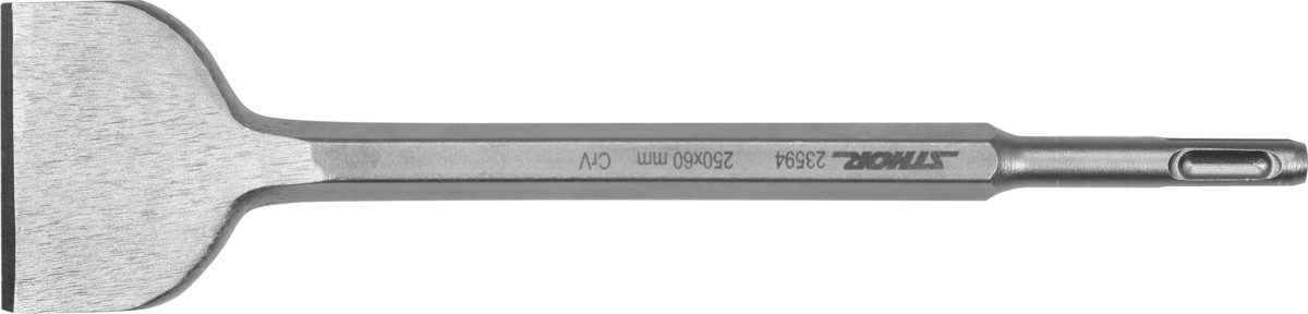 Sthor DŁUTO PŁASKIE 60MM SDS PLUS DO SKUWANIA GLAZURY I TYNKÓW 23594 23594