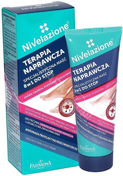 Nivelazione Specjalistyczna maść naprawcza 8w1 do stóp 50ml
