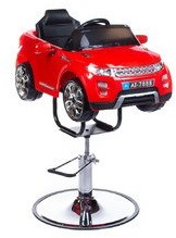 Barbiero Dziecięcy fotel fryzjerski Range Rover czerwony BCH-616/RED