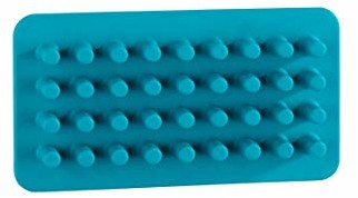 Wenko 23497100 Ampio Petrol organizer na kosmetyki, bez wiercenia, silikon, 15 x 8 x 2 cm