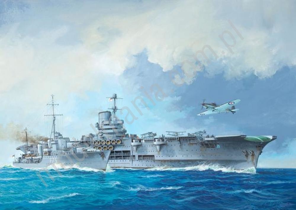 Revell Lotniskowiec HMS Ark Royal & Tribal Class Destroyer 05149