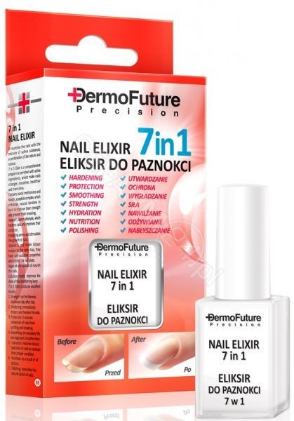 DermoFuture TENEX Precision eliksir do paznokci 7w1 9 ml