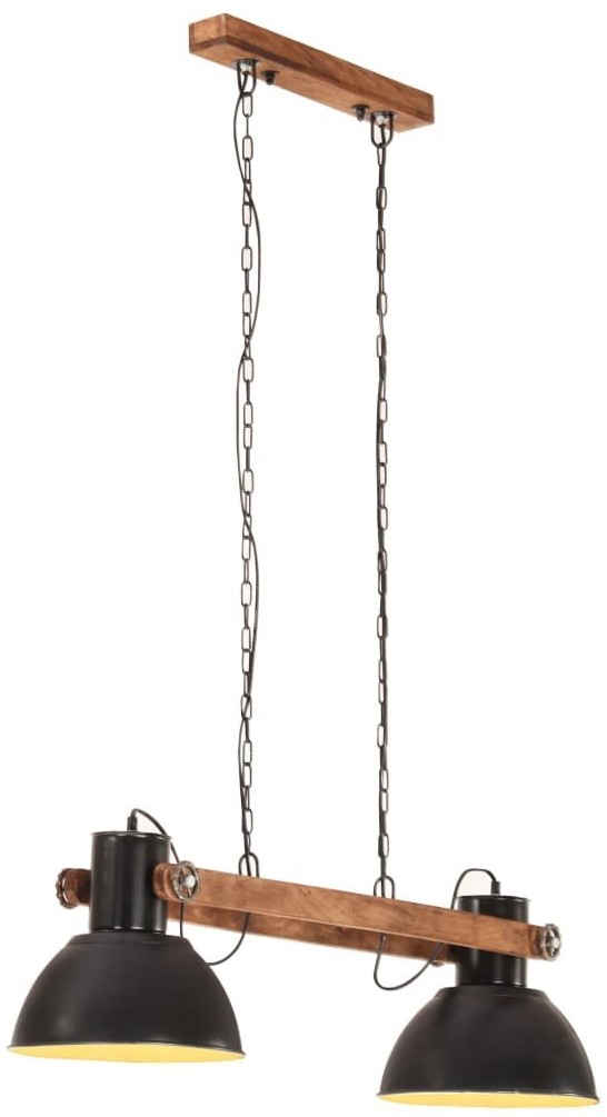 VidaXL Industrialna lampa wisząca, 25 W, czarna, 109 cm, E27 320527  VidaXL
