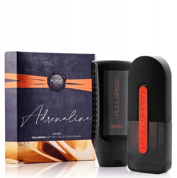 Avon Zestaw Full Speed W Pudełku Dla Niego