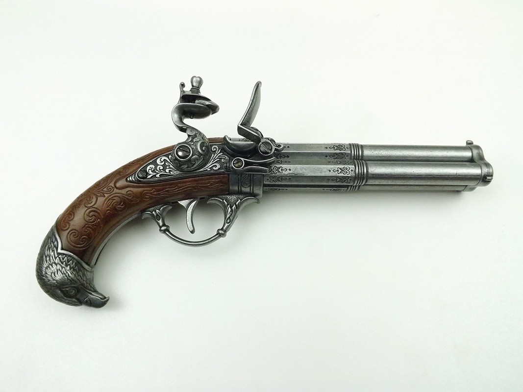Denix SA REPLIKA TRZY LUFOWY PISTOLET FRANCUSKI MODEL 1306 1306