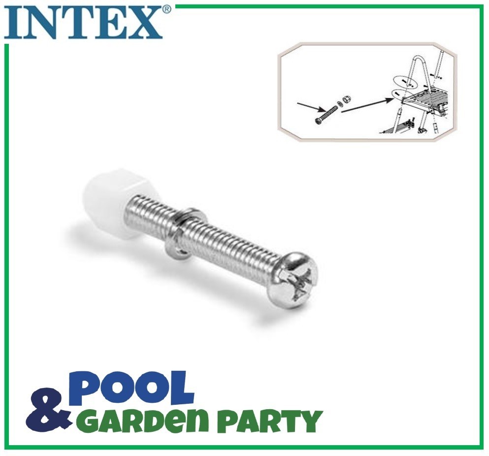 Intex Śruba M6 x 40 mm z plastikową nakrętką do drabinek basenowych 10227
