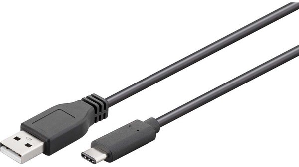 Pro Pro USB-C - USB A black 1.8 m 55468