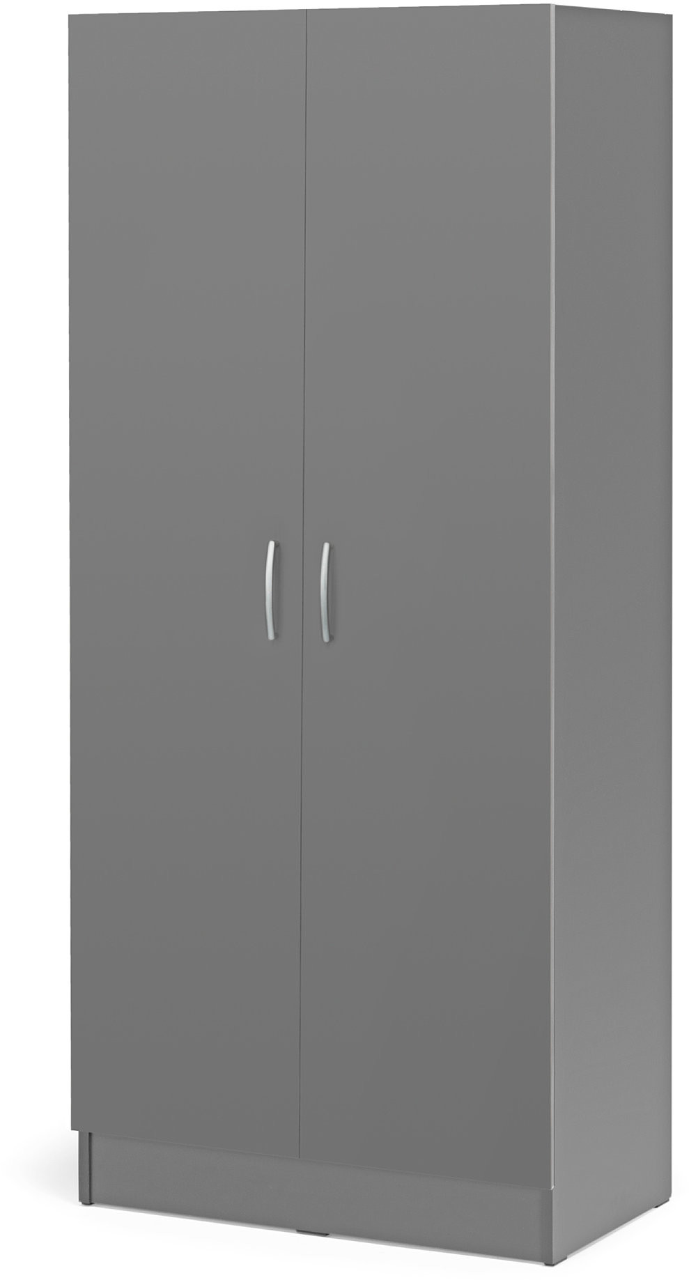 AJ Produkty Szafa biurowa FLEXUS, 1725x760x415 mm, szary